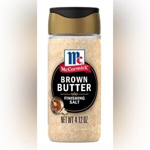 McCormick Limited Edition Finishing Salts Brown Butter  4.12oz  2025 exp 8/26